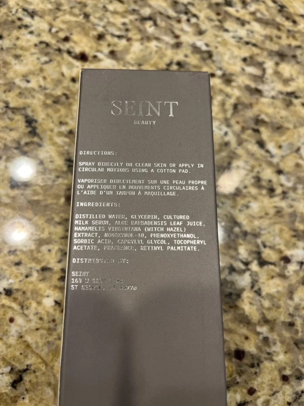 Seint Toner Skincare - Picture 2 of 4